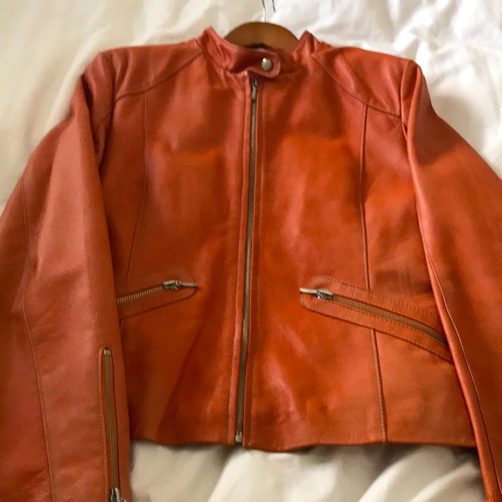 Leather jacket medium